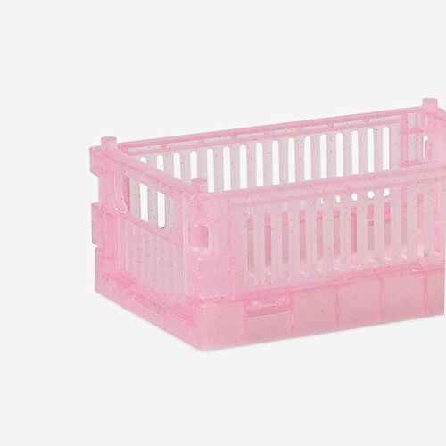 Flying Tiger Copenhagen 2'li Pembe Yeşil Şeffaf Plastik Kasa