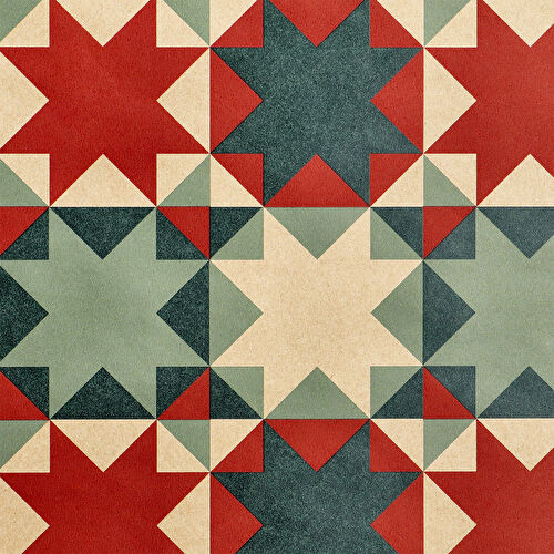 Flying Tiger Copenhagen Yıldız Desenli Hediye Paketi Kağıdı