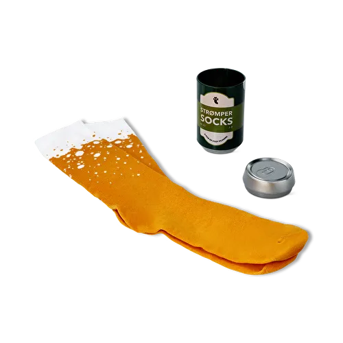 Flying Tiger Copenhagen İçecek Kutusunda Turuncu Çorap 41/43