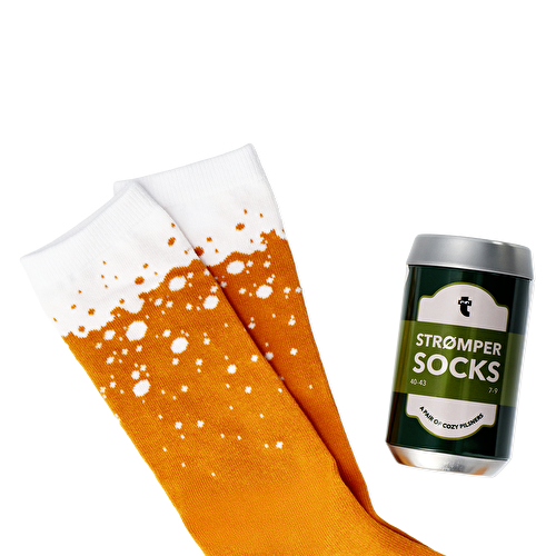 Flying Tiger Copenhagen İçecek Kutusunda Turuncu Çorap 41/43