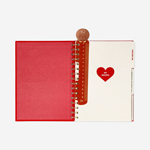 Flying Tiger Copenhagen Yılbaşı Temalı Tarif Defteri A5 Flying Tiger Copenhagen Yılbaşı Temalı Tarif Defteri A5