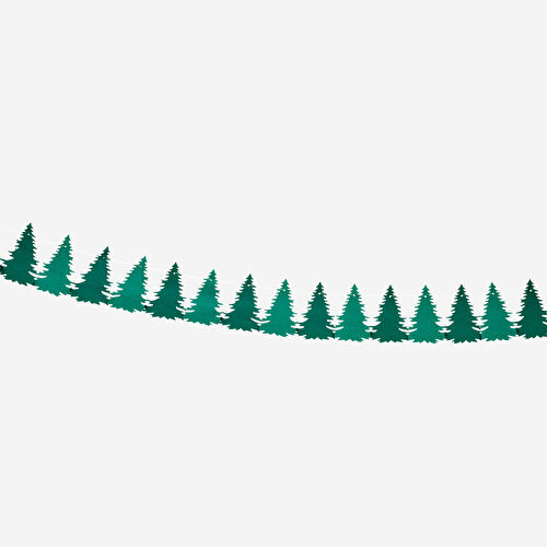 Flying Tiger Copenhagen Yılbaşı Ağacı Şeklinde Kağıt Duvar Süsü