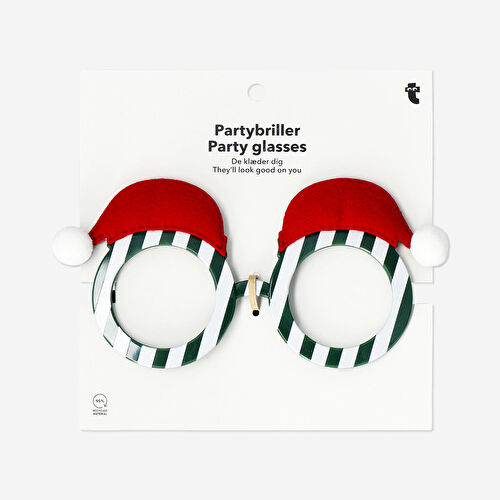 Flying Tiger Copenhagen Yeşil Beyaz Çizgili Yılbaşı Parti Gözlüğü Flying Tiger Copenhagen Yeşil Beyaz Çizgili Yılbaşı Parti Gözlüğü