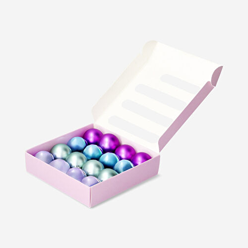 Flying Tiger Copenhagen 16'lı Küçük Çok Renkli Yılbaşı Ağacı Süsü