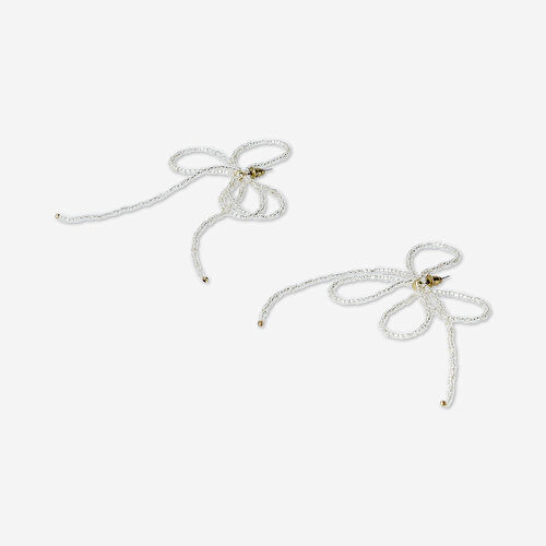 Flying Tiger Copenhagen Fiyonk Şeklinde Boncuklu Küpe Flying Tiger Copenhagen Fiyonk Şeklinde Boncuklu Küpe