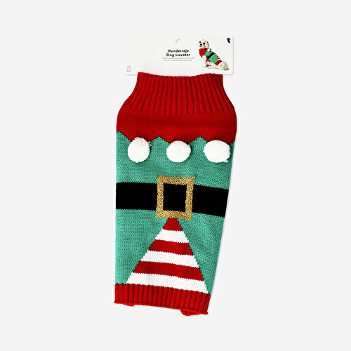 Flying Tiger Copenhagen Elf Temalı Köpek Kazağı Flying Tiger Copenhagen Elf Temalı Köpek Kazağı