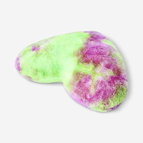 Flying Tiger Copenhagen Yeşil Mor Kalp Şeklinde Yastık Flying Tiger Copenhagen Yeşil Mor Kalp Şeklinde Yastık