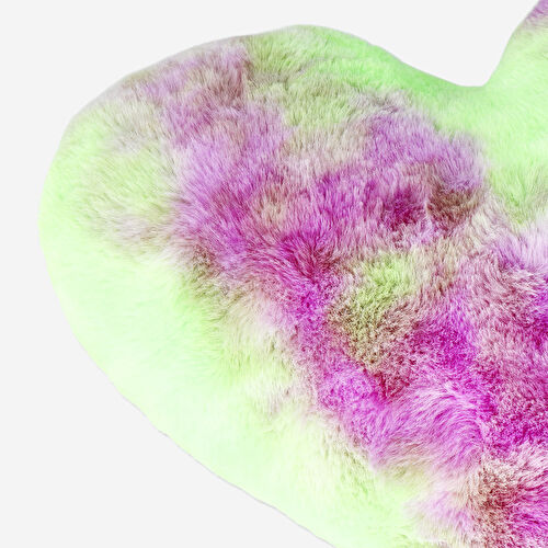 Flying Tiger Copenhagen Yeşil Mor Kalp Şeklinde Yastık Flying Tiger Copenhagen Yeşil Mor Kalp Şeklinde Yastık