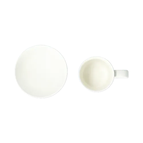 Flying Tiger Copenhagen Fiyonk Desenli Beyaz Kupa Seti Flying Tiger Copenhagen Fiyonk Desenli Beyaz Kupa Seti