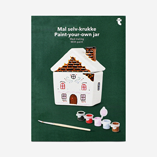 Flying Tiger Copenhagen Kendin Yap Kısa Kurabiye Ev Kavanozu Boyama Seti Flying Tiger Copenhagen Kendin Yap Kısa Kurabiye Ev Kavanozu Boyama Seti