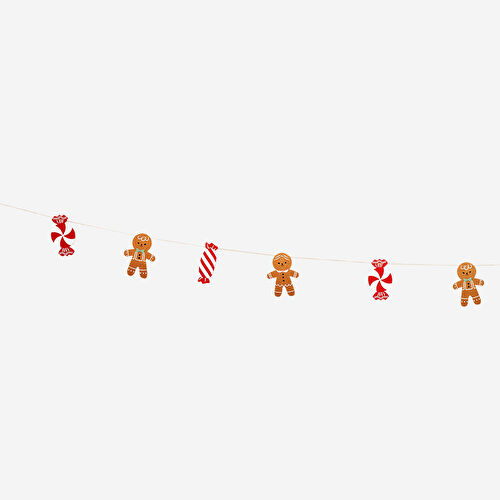 Flying Tiger Copenhagen Kurabiye Adam ve Şeker Kamışı Keçe Asma Süs