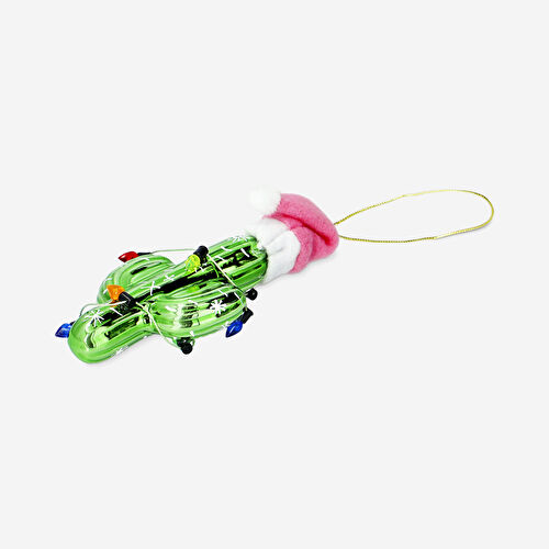 Flying Tiger Copenhagen Şapkalı Kaktüs Yılbaşı Ağacı Süsü Flying Tiger Copenhagen Şapkalı Kaktüs Yılbaşı Ağacı Süsü