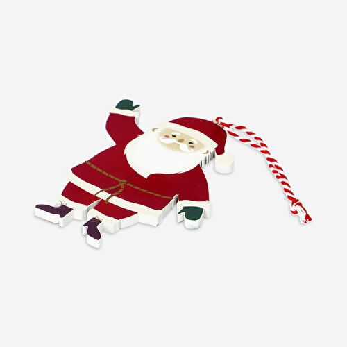 Flying Tiger Copenhagen Ahşap Noel Baba Yılbaşı Ağacı Süsü Flying Tiger Copenhagen Ahşap Noel Baba Yılbaşı Ağacı Süsü