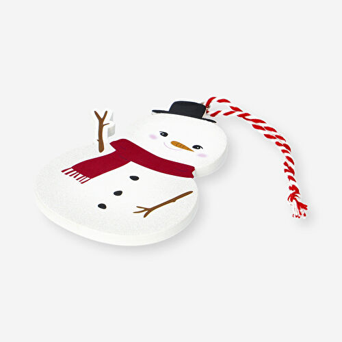 Flying Tiger Copenhagen Ahşap Kardan Adam Yılbaşı Ağacı Süsü Flying Tiger Copenhagen Ahşap Kardan Adam Yılbaşı Ağacı Süsü