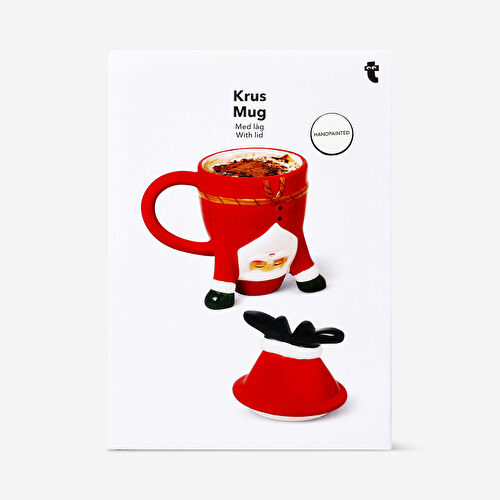 Flying Tiger Copenhagen Ters Noel Baba Şeklinde Kupa Flying Tiger Copenhagen Ters Noel Baba Şeklinde Kupa