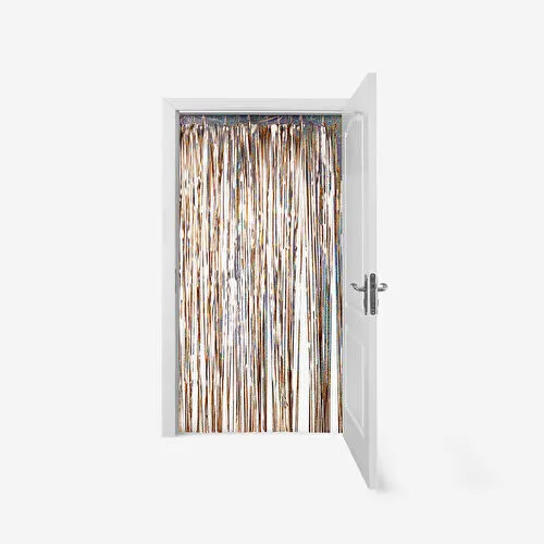 Flying Tiger Copenhagen Altın Renkli Folyo Perde 2,5 m Flying Tiger Copenhagen Altın Renkli Folyo Perde 2,5 m