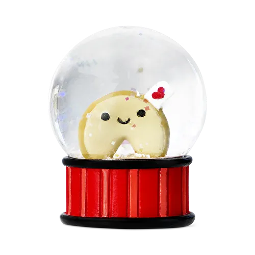 Flying Tiger Copenhagen Fal Kurabiyesi Küçük Kar Küresi