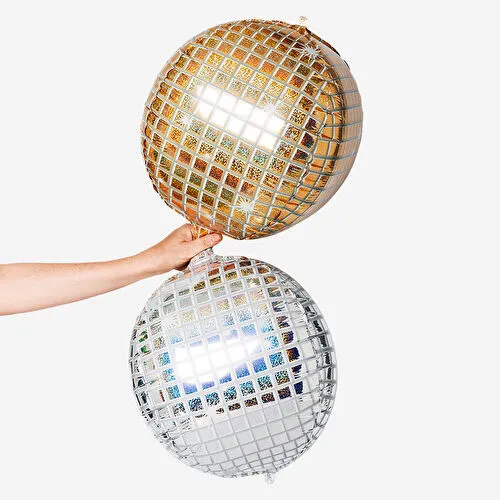 Flying Tiger Copenhagen Disko Topu Şeklinde 3'lü Folyo Balon Flying Tiger Copenhagen Disko Topu Şeklinde 3'lü Folyo Balon