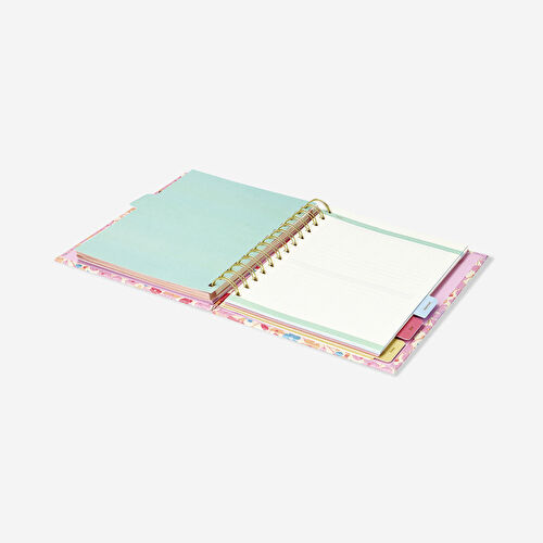 Flying Tiger Copenhagen Pembe Çiçekli Haftalık Planlayıcı B6 Flying Tiger Copenhagen Pembe Çiçekli Haftalık Planlayıcı B6