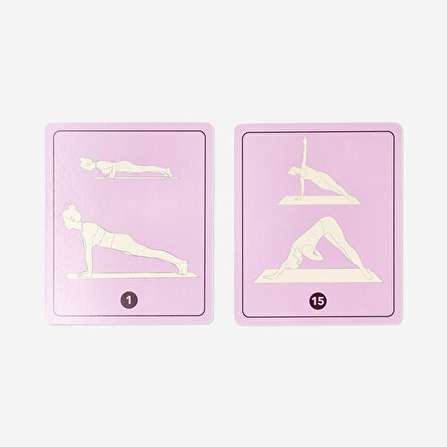 Flying Tiger Copenhagen 15'li Pilates Egzersiz Kartı Seti