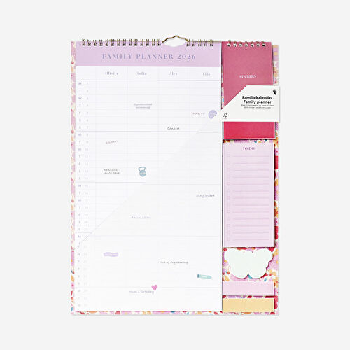 Flying Tiger Copenhagen Stickerlı 2026 Planlayıcı Takvimi