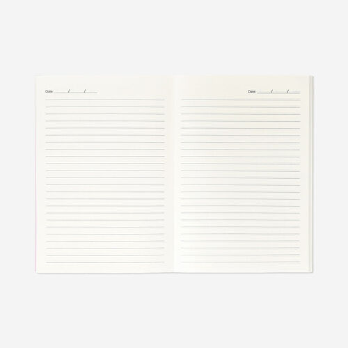 Flying Tiger Copenhagen Pembe Çiçekli A5 Defter