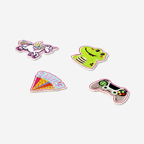 Flying Tiger Copenhagen Nakışlı Yama Şeklinde Sticker Seti