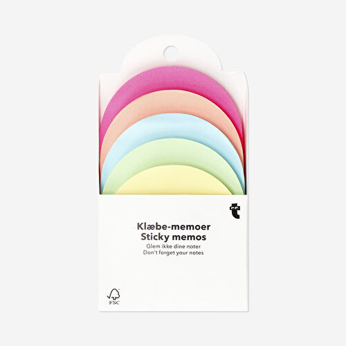 Flying Tiger Copenhagen Çok Renkli Yapışkan Notluk