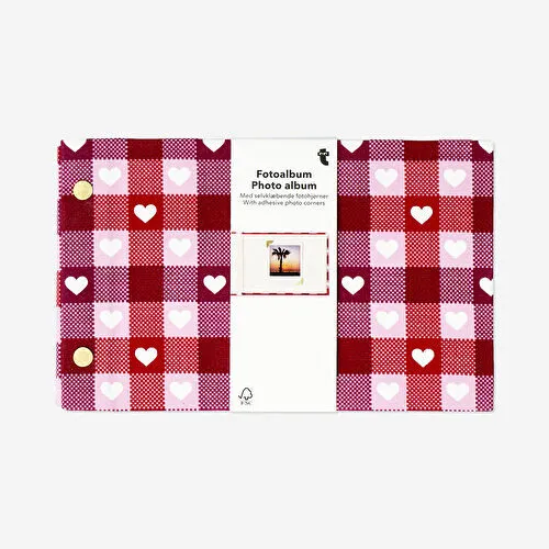 Flying Tiger Copenhagen Kalp Desenli Fotoğraf Albümü