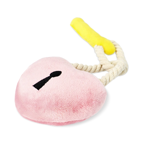 Flying Tiger Copenhagen Pembe Peluş Kalp Anahtarlık Köpek Oyuncağı Flying Tiger Copenhagen Pembe Peluş Kalp Anahtarlık Köpek Oyuncağı