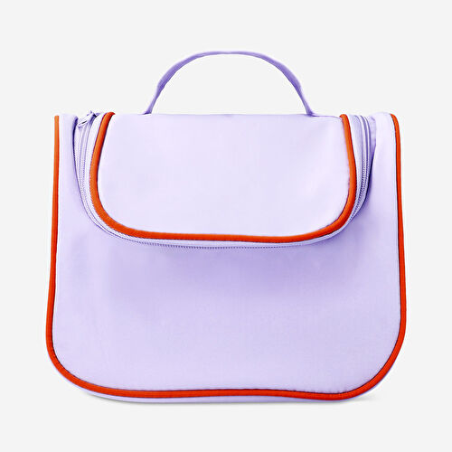 Flying Tiger Copenhagen Seyahat İçin Mor Makyaj Çantası Flying Tiger Copenhagen Seyahat İçin Mor Makyaj Çantası