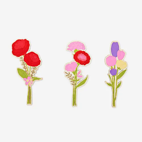 Flying Tiger Copenhagen Kendin Boya Ahşap Çiçekler