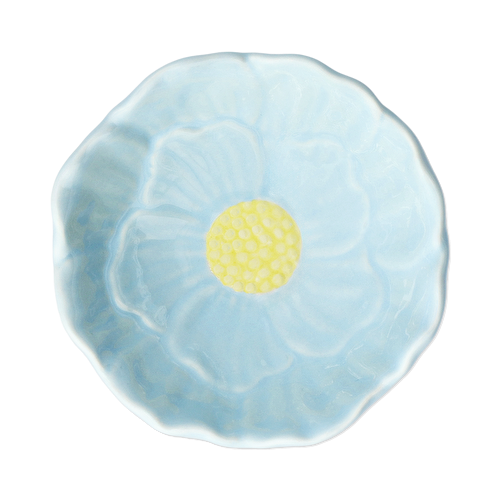 Flying Tiger Copenhagen Çiçek Şeklinde Mavi Mini Kase Flying Tiger Copenhagen Çiçek Şeklinde Mavi Mini Kase