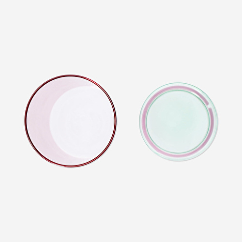 Flying Tiger Copenhagen Pembe Büyük Cam Kavanoz