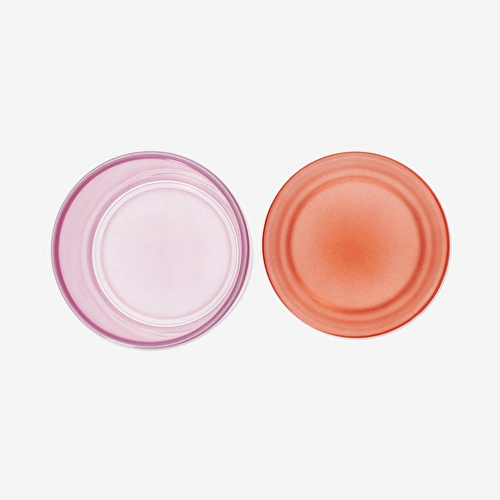 Flying Tiger Copenhagen Pembe Buzlu Cam Kavanoz