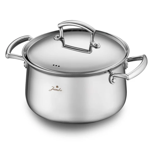 Jumbo Jumbo Flame 5PLY 8 Parça Tencere Seti