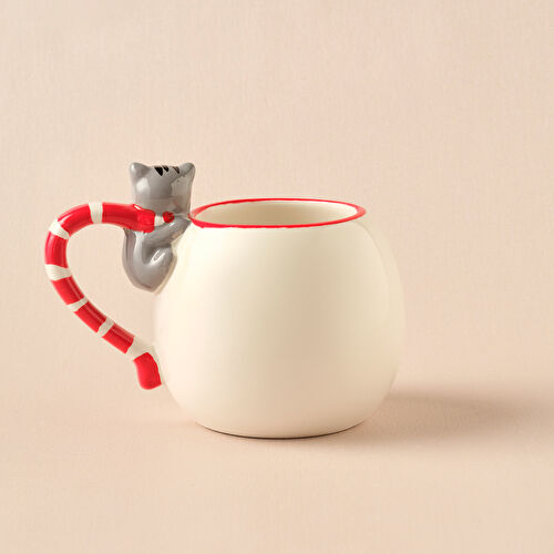 Karaca New Year Yılbaşı Cat Kupa 450 ml