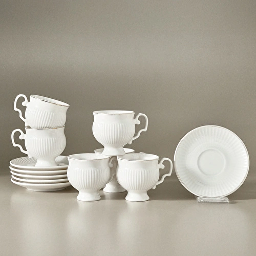 Karaca Malta 6 Kişilik Kahve Fincan Takımı 100 ml