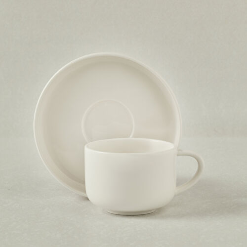 Karaca Stream Basic Line Çay Fincanı ve Tabağı 220 ml