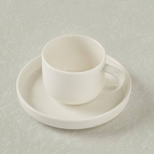 Karaca Stream Basic Line Kahve Fincanı ve Tabağı 90 ml Karaca Stream Basic Line Kahve Fincanı ve Tabağı 90 ml