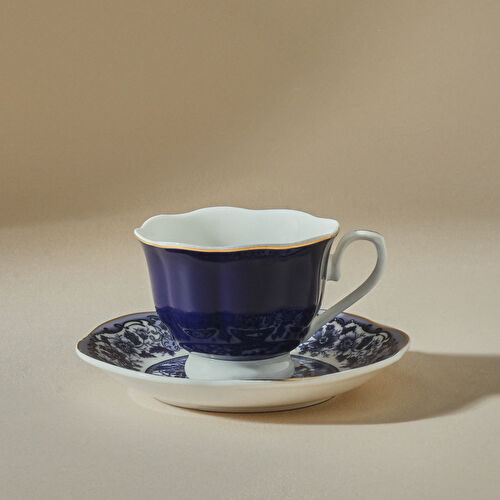 Karaca Blue Odyssey 6 Kişilik Kahve Fincan Takımı 80 ml Karaca Blue Odyssey 6 Kişilik Kahve Fincan Takımı 80 ml