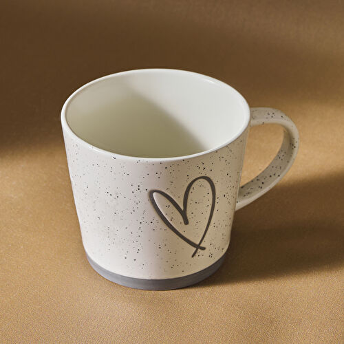 Karaca Kalp Beyaz Kupa 450 ml