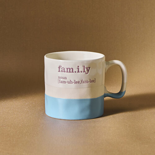 Karaca Family Mavi Kupa 320 ml