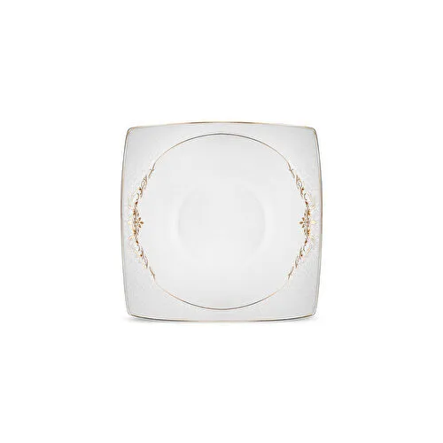 Emsan Lorella Fine Bone 61 Parça 12 Kişilik Kare Yemek Takımı Gold