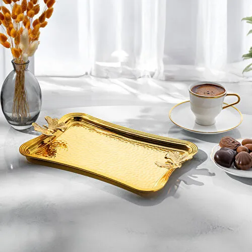 Emsan Butterfly Tepsi Gold