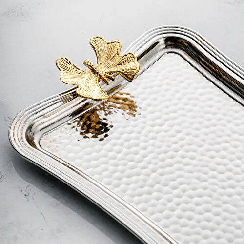 Emsan Butterfly Tepsi Platin