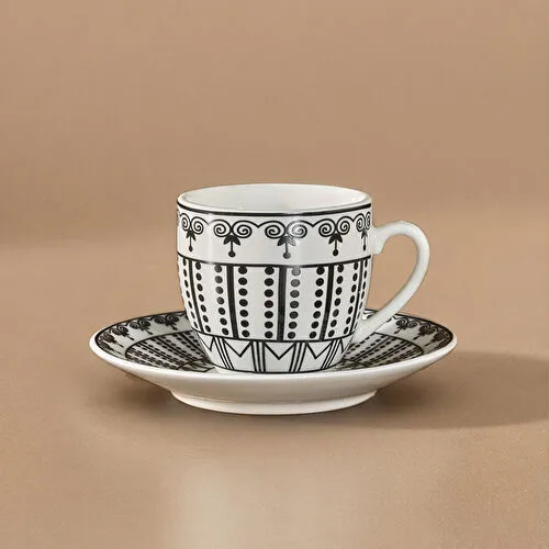 Karaca Altos Metal Standlı 6 Kişilik Kahve Fincanı 90 Ml