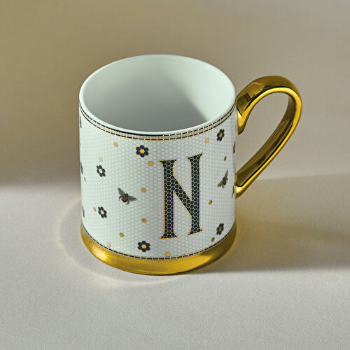 Karaca N Harfli Kupa 330 Ml