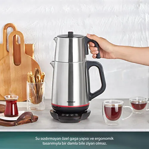 Homend Royaltea 1708H Dokunmatik Konuşan Çay Makinesi