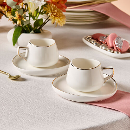 Karaca Streamline Hole 2 Kişilik Çay Fincanı 175 ml